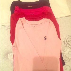 Set of Polo Long Sleeves Shirts